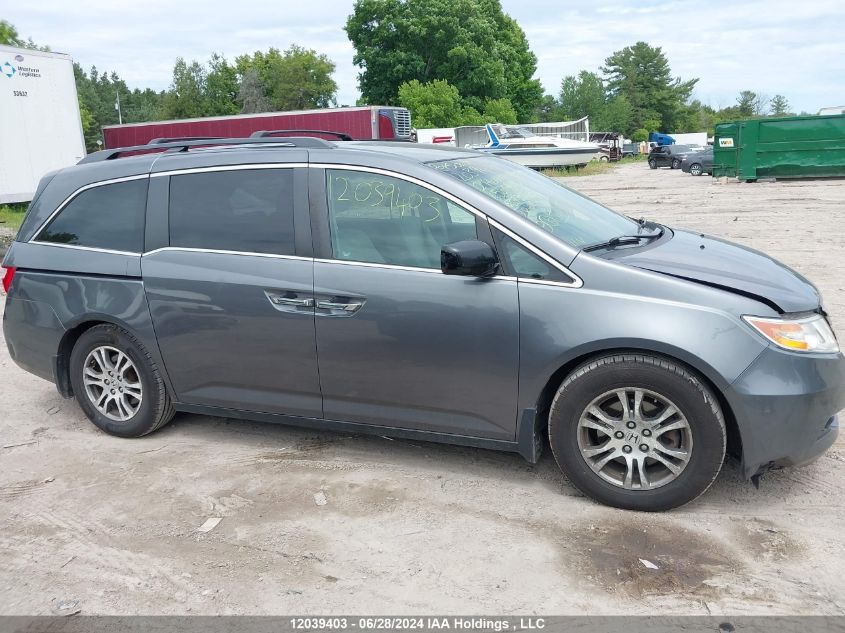 2012 Honda Odyssey VIN: 5FNRL5H45CB506593 Lot: 12039403