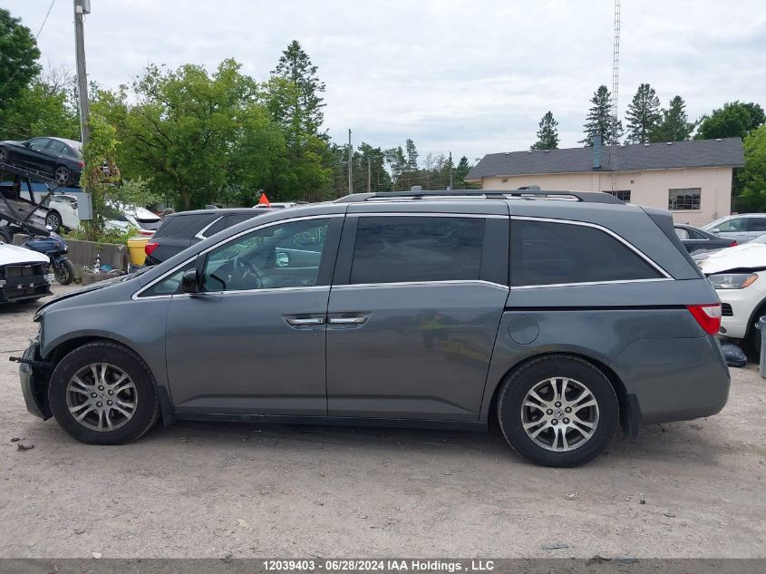 2012 Honda Odyssey VIN: 5FNRL5H45CB506593 Lot: 12039403