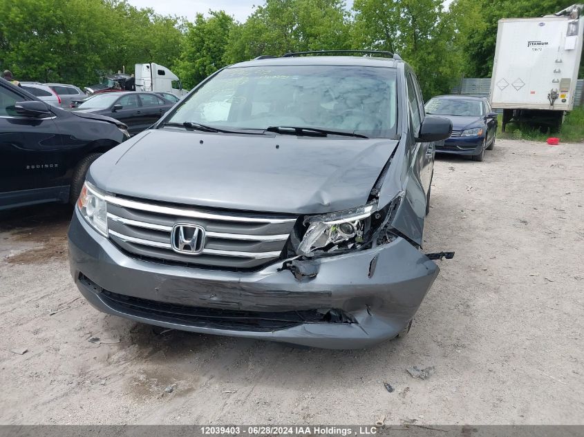 2012 Honda Odyssey VIN: 5FNRL5H45CB506593 Lot: 12039403
