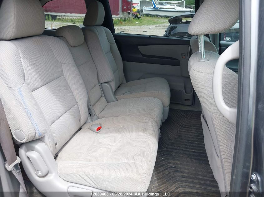 2012 Honda Odyssey VIN: 5FNRL5H45CB506593 Lot: 12039403