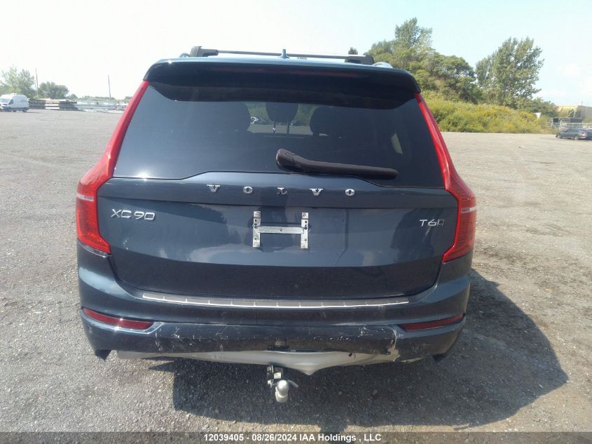 2022 Volvo Xc90 VIN: YV4A22PK9N1821825 Lot: 12039405