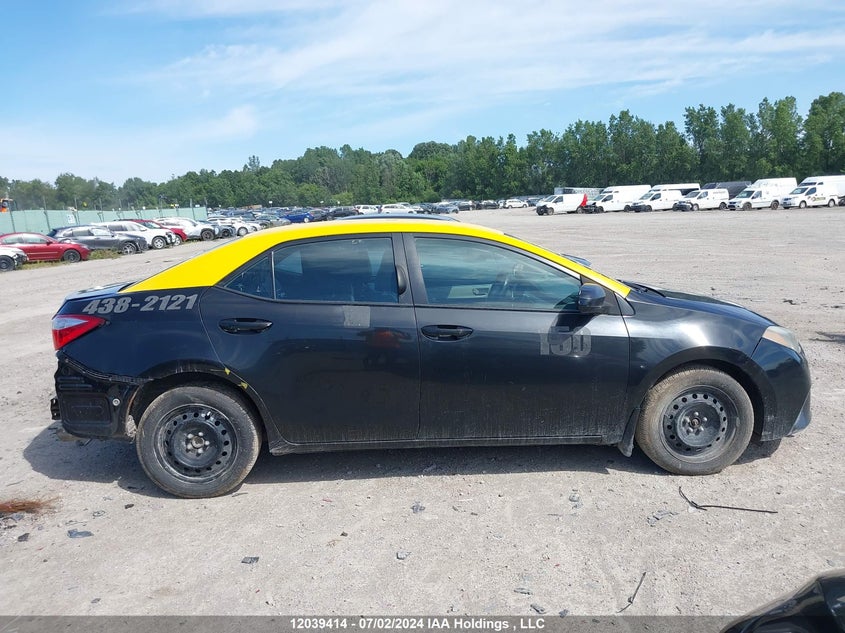 2015 Toyota Corolla Ce/Le/S VIN: 2T1BURHE8FC231387 Lot: 12039414