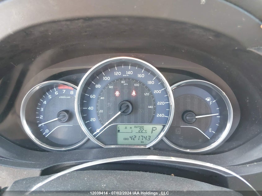 2015 Toyota Corolla Ce/Le/S VIN: 2T1BURHE8FC231387 Lot: 12039414