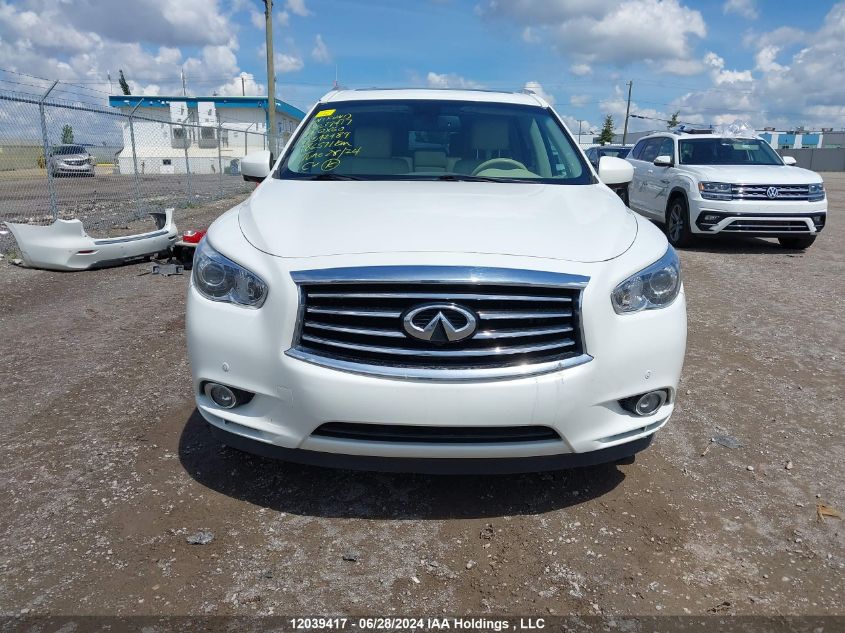 2014 Infiniti Qx60 VIN: 5N1AL0MM1EC542489 Lot: 12039417