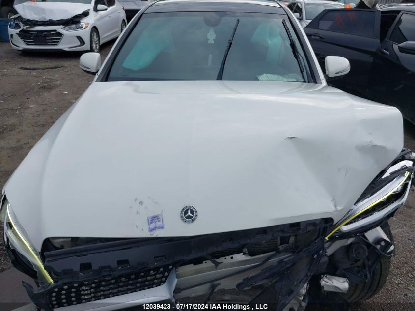 2019 Mercedes-Benz C-Class VIN: 55SWF8EB8KU317416 Lot: 12039423