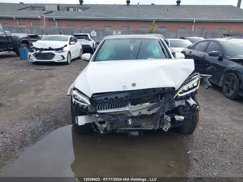 2019 Mercedes-Benz C-Class VIN: 55SWF8EB8KU317416 Lot: 12039423