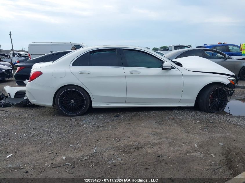 2019 Mercedes-Benz C-Class VIN: 55SWF8EB8KU317416 Lot: 12039423