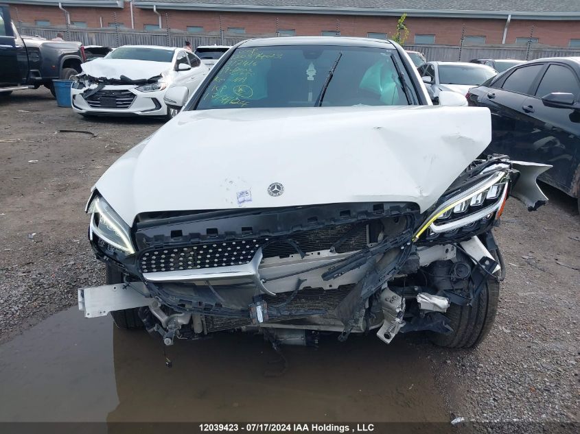 2019 Mercedes-Benz C-Class VIN: 55SWF8EB8KU317416 Lot: 12039423