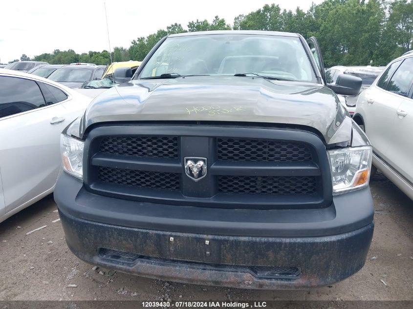 2012 Ram 1500 St VIN: 3C6JD6DP2CG126953 Lot: 12039430