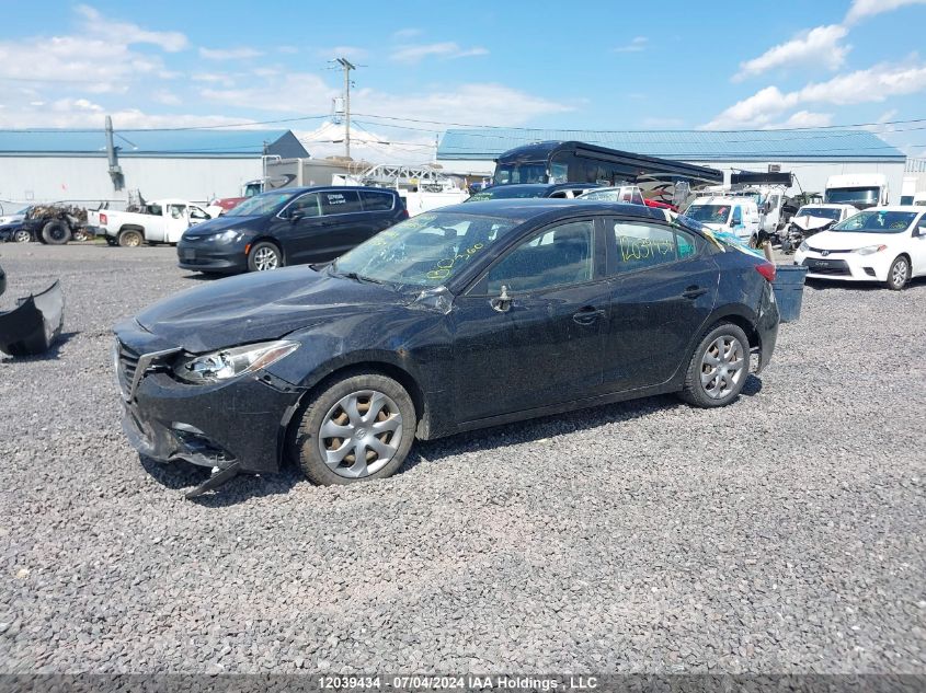 2016 Mazda 3 Sport VIN: JM1BM1U77G1347324 Lot: 12039434