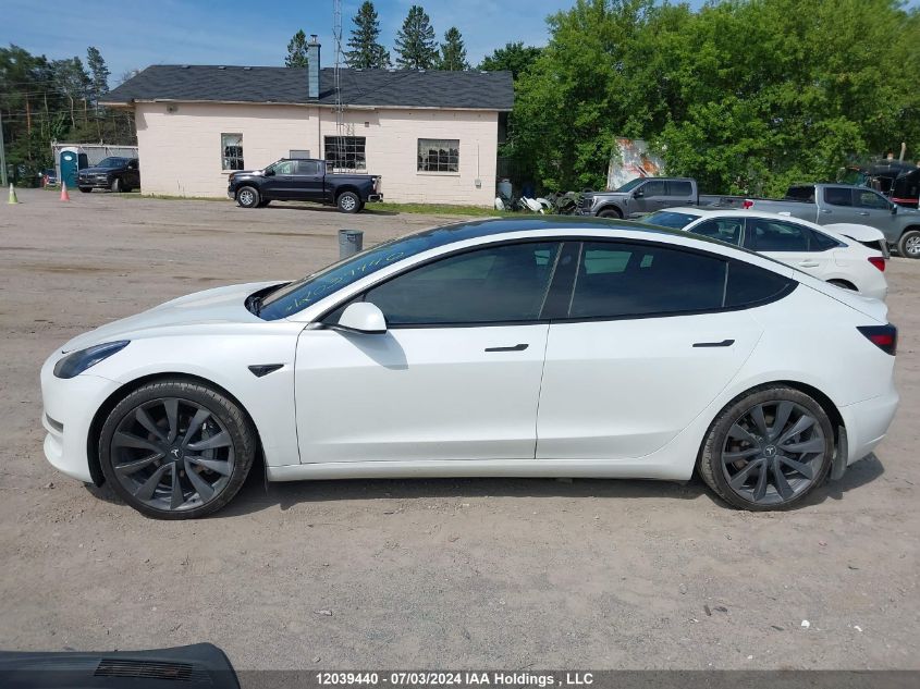 2021 Tesla Model 3 VIN: 5YJ3E1EA7MF856537 Lot: 12039440