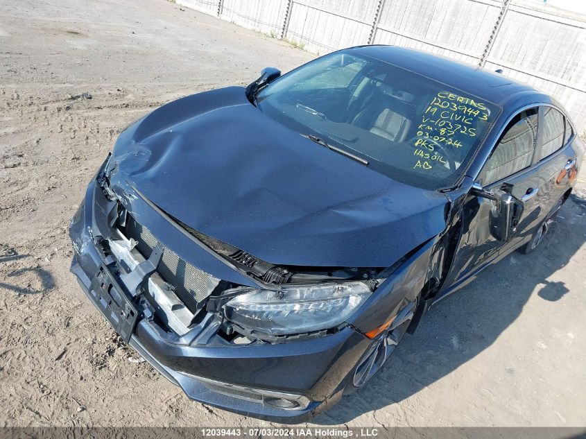 2019 Honda Civic Sedan VIN: 2HGFC1F92KH103725 Lot: 12039443