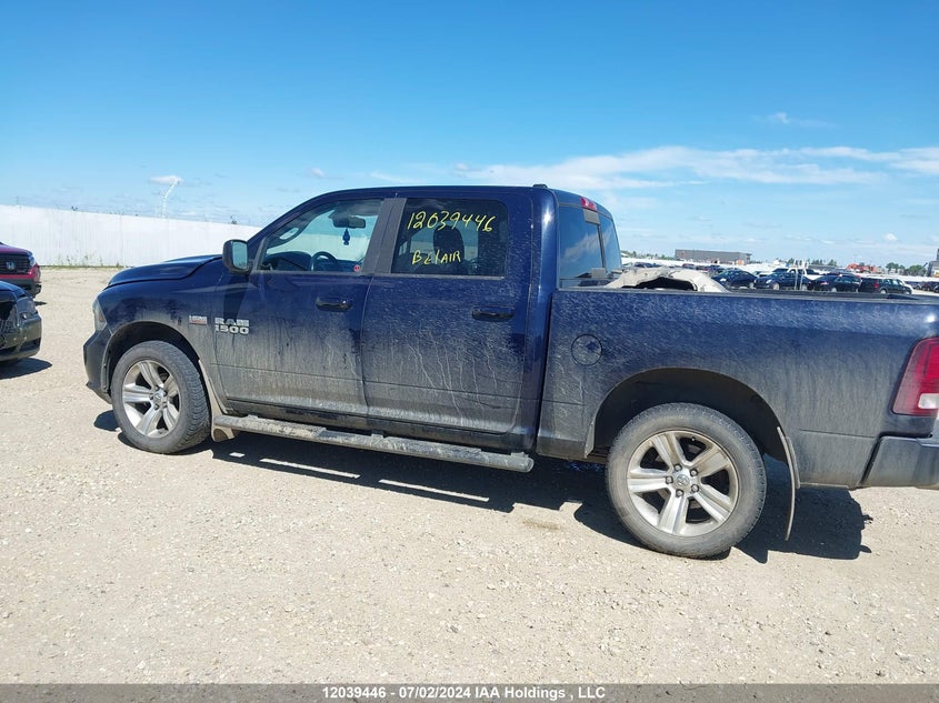 2015 Ram 1500 Sport VIN: 1C6RR7MTXFS508555 Lot: 12039446