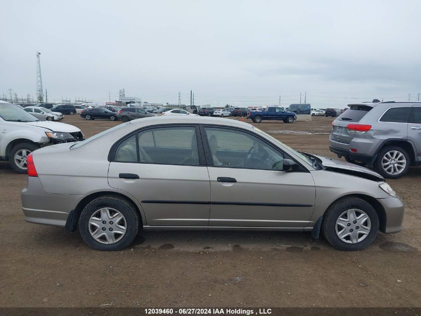 2004 Honda Civic Sdn VIN: 2HGES16384H939245 Lot: 12039460