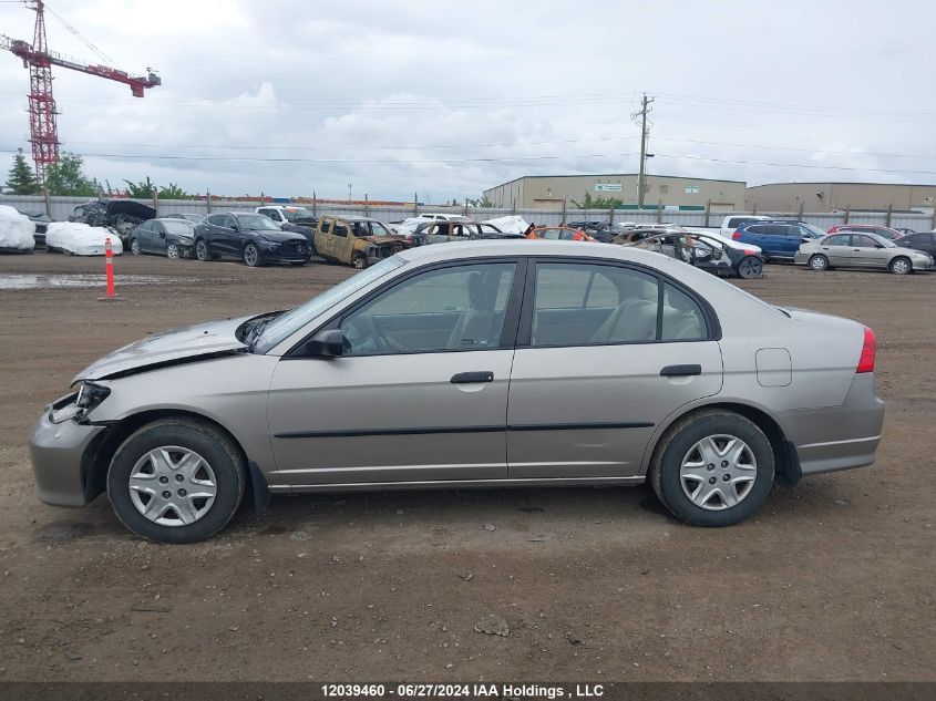 2004 Honda Civic Sdn VIN: 2HGES16384H939245 Lot: 12039460