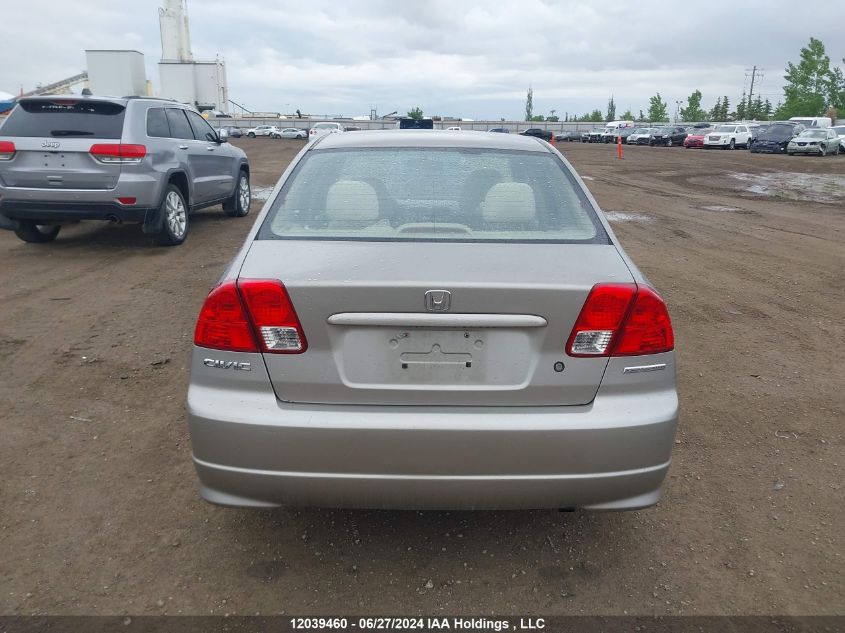 2004 Honda Civic Sdn VIN: 2HGES16384H939245 Lot: 12039460