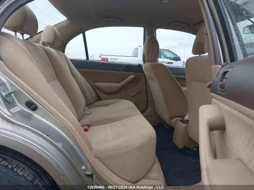 2004 Honda Civic Sdn VIN: 2HGES16384H939245 Lot: 12039460