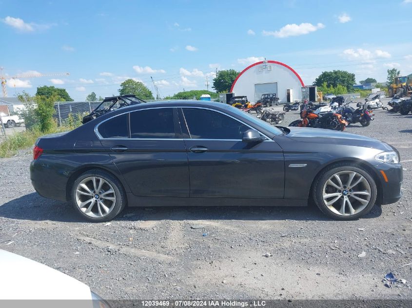 2015 BMW 5 Series VIN: WBAFV3C5XFD686907 Lot: 12039469