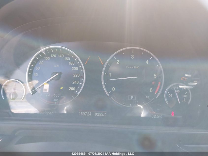 2015 BMW 5 Series VIN: WBAFV3C5XFD686907 Lot: 12039469