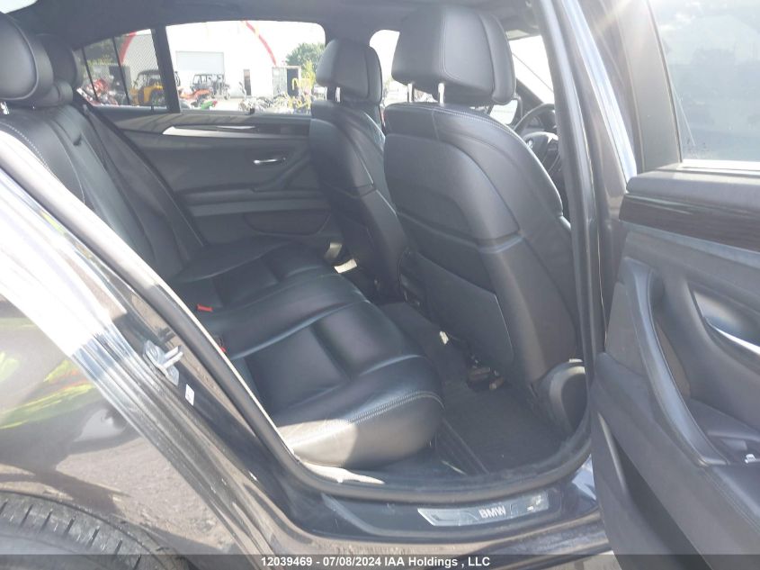 2015 BMW 5 Series VIN: WBAFV3C5XFD686907 Lot: 12039469
