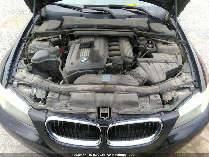 2011 BMW 3 Series VIN: WBAPG7G53BNM68408 Lot: 12039477