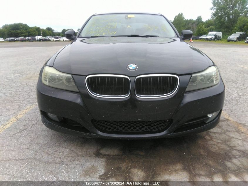2011 BMW 3 Series VIN: WBAPG7G53BNM68408 Lot: 12039477