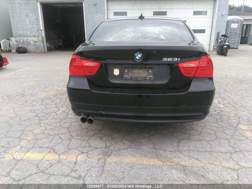 2011 BMW 3 Series VIN: WBAPG7G53BNM68408 Lot: 12039477