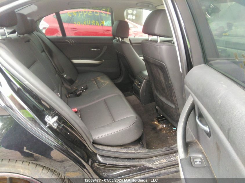 2011 BMW 3 Series VIN: WBAPG7G53BNM68408 Lot: 12039477