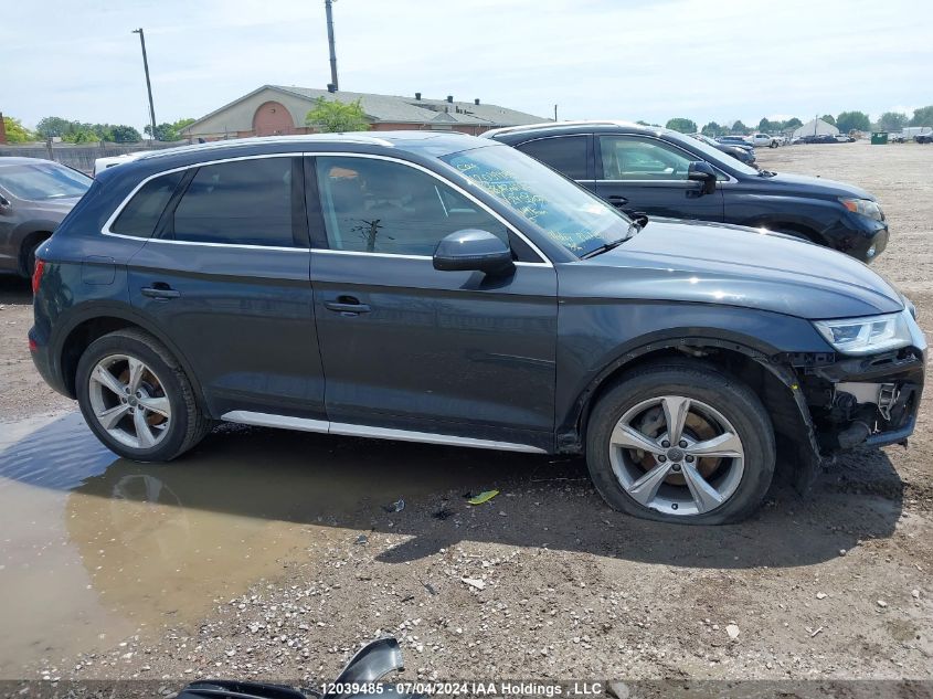 2018 Audi Q5 VIN: WA1BNAFY2J2245069 Lot: 12039485