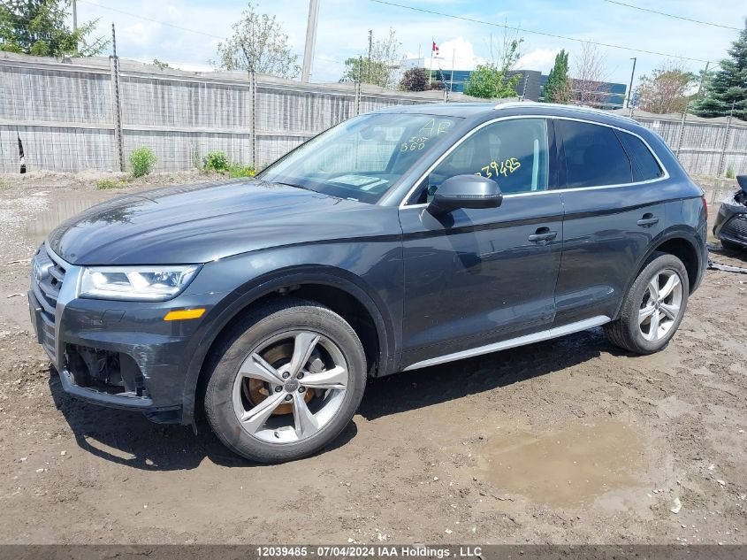 2018 Audi Q5 VIN: WA1BNAFY2J2245069 Lot: 12039485