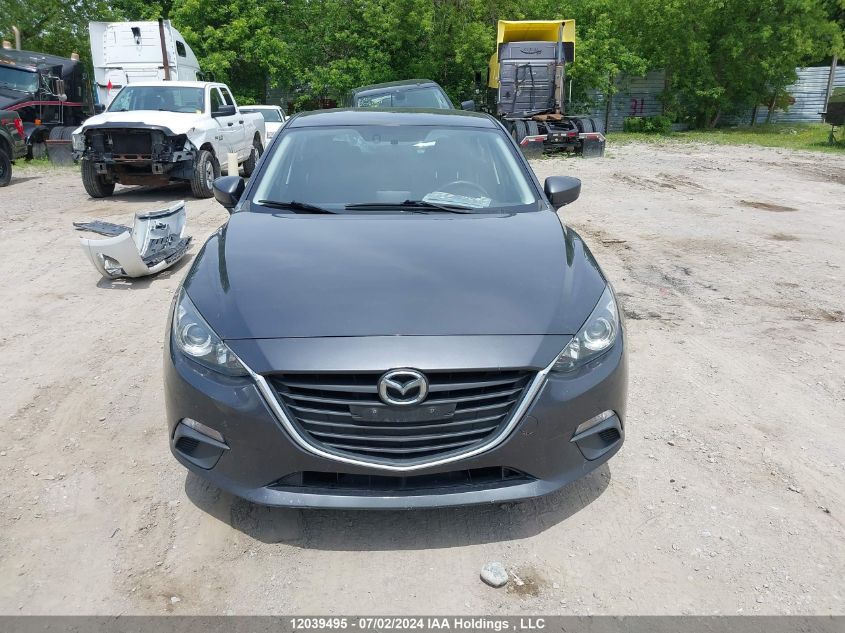 2015 Mazda 3 Touring VIN: 3MZBM1L76FM204669 Lot: 12039495
