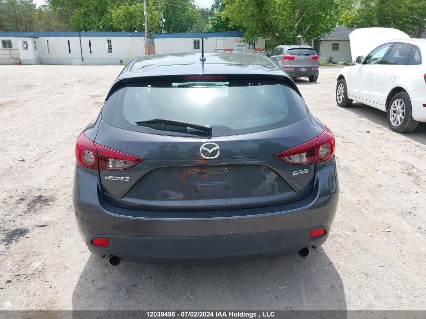 2015 Mazda 3 Touring VIN: 3MZBM1L76FM204669 Lot: 12039495