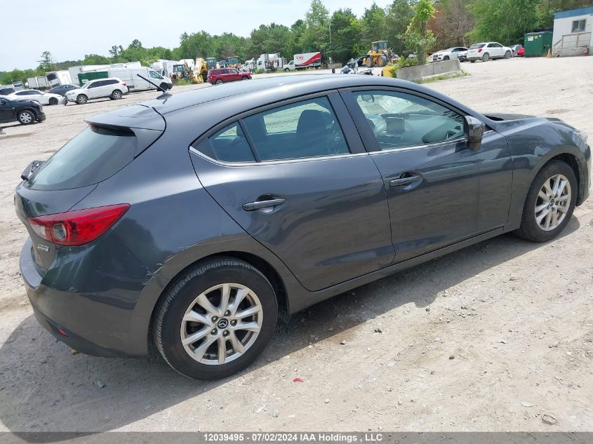 2015 Mazda 3 Touring VIN: 3MZBM1L76FM204669 Lot: 12039495