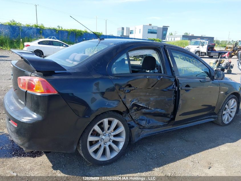 2009 Mitsubishi Lancer Gts VIN: JA3AU86W99U602550 Lot: 12039499