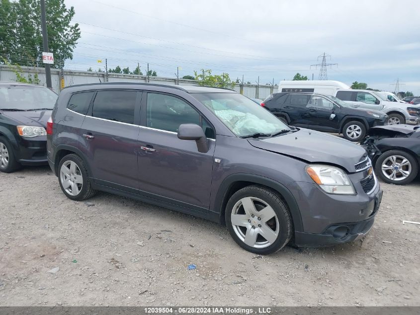 2012 Chevrolet Orlando VIN: KL77P3EM7CK563107 Lot: 12039504