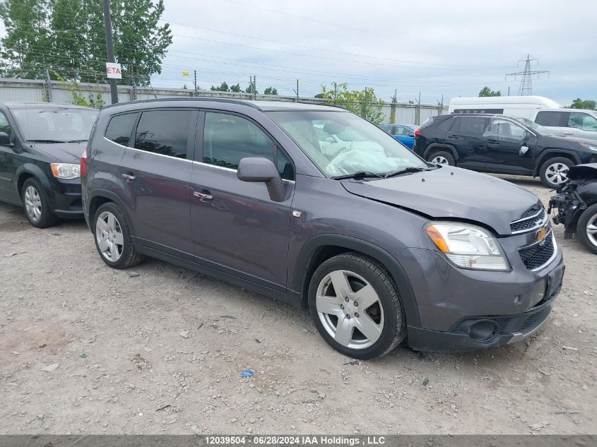 2012 Chevrolet Orlando VIN: KL77P3EM7CK563107 Lot: 12039504