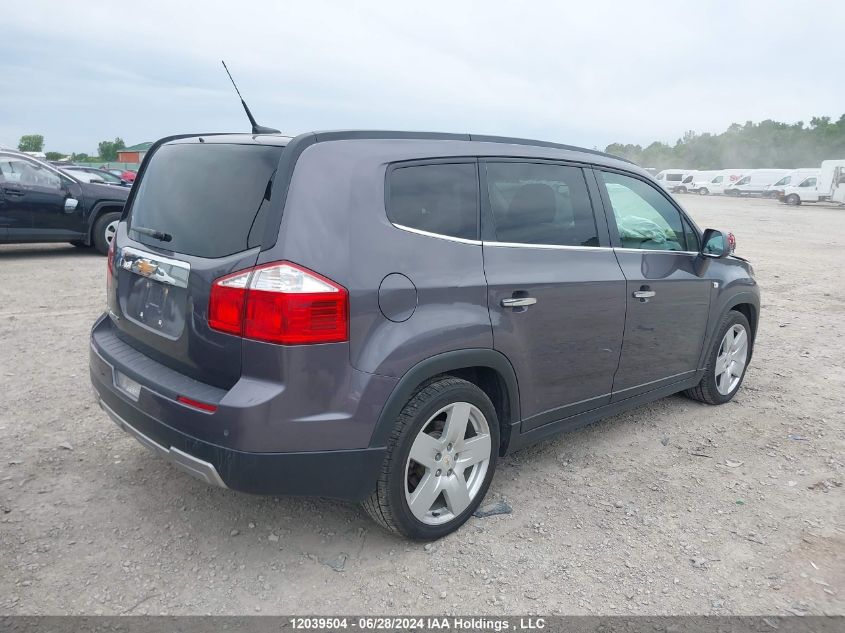 2012 Chevrolet Orlando VIN: KL77P3EM7CK563107 Lot: 12039504