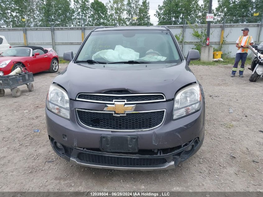 2012 Chevrolet Orlando VIN: KL77P3EM7CK563107 Lot: 12039504