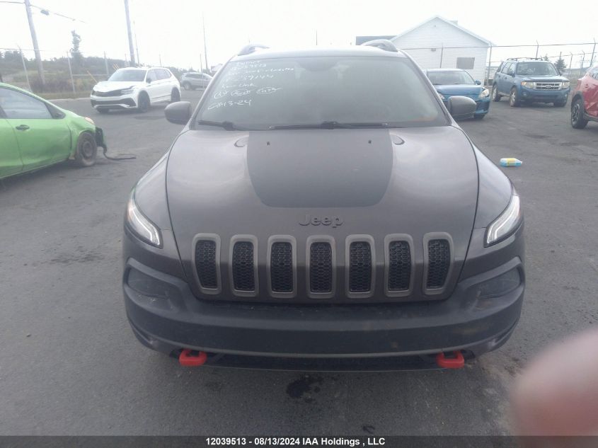 2016 Jeep Cherokee Trailhawk VIN: 1C4PJMBSXGW239144 Lot: 12039513