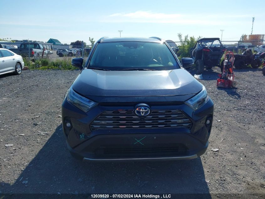 2022 Toyota Rav4 VIN: 2T3DWRFV6NW140970 Lot: 12039520