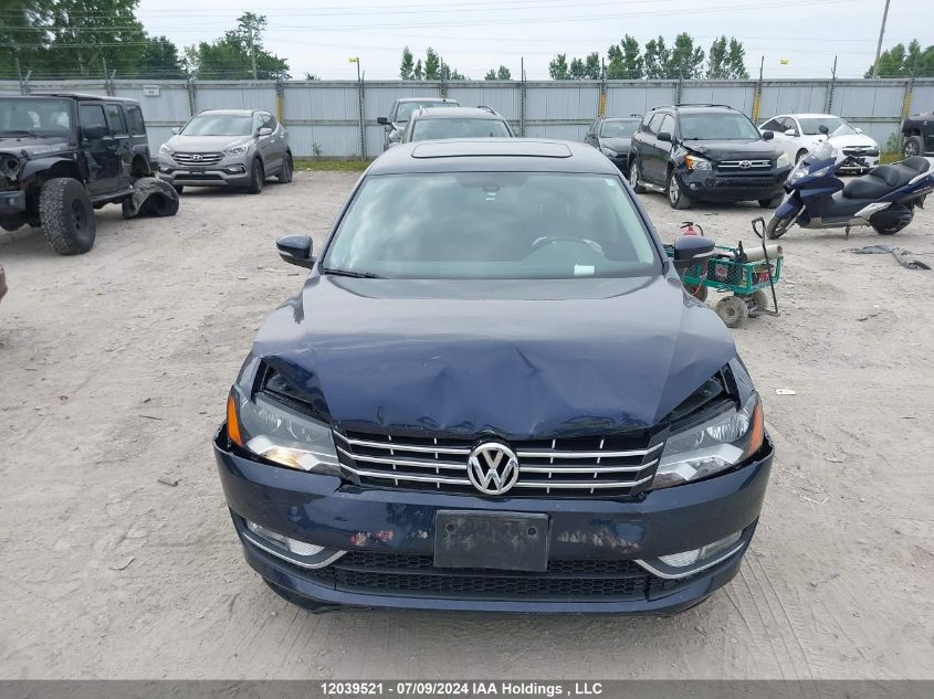 1VWBV7A39FC024006 2015 Volkswagen Passat