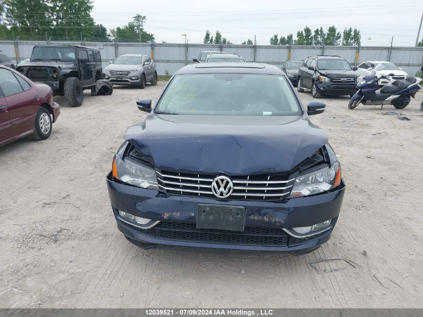 1VWBV7A39FC024006 2015 Volkswagen Passat