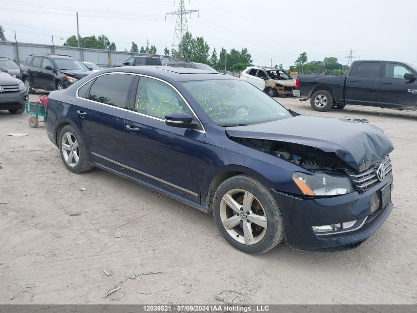 1VWBV7A39FC024006 2015 Volkswagen Passat