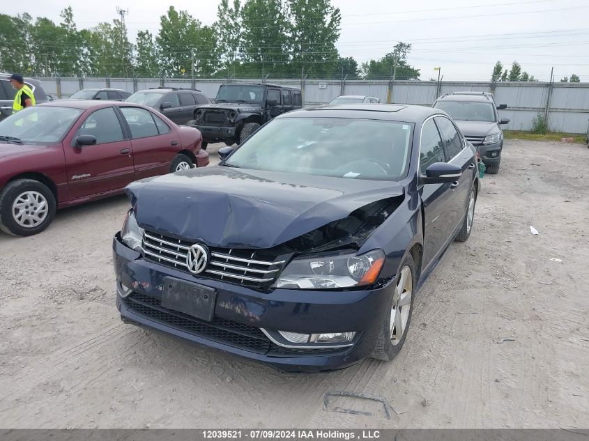 1VWBV7A39FC024006 2015 Volkswagen Passat