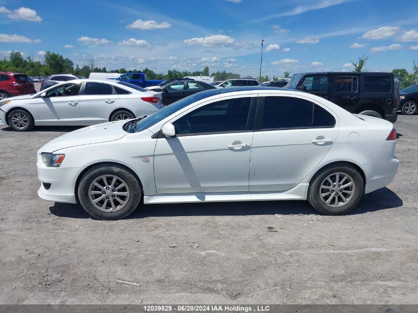 2012 Mitsubishi Lancer VIN: JA32U2FUXCU602287 Lot: 12039529