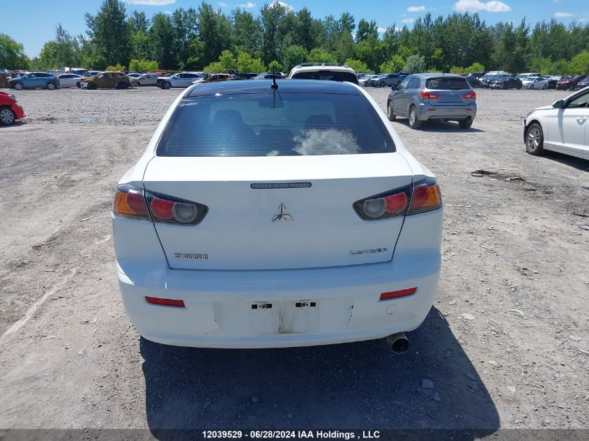 2012 Mitsubishi Lancer VIN: JA32U2FUXCU602287 Lot: 12039529