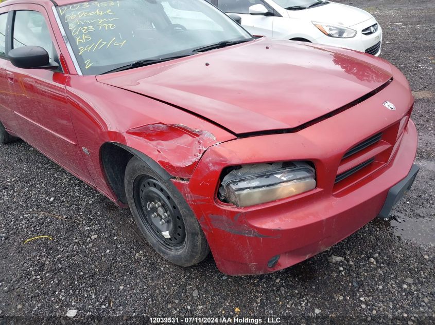 2006 Dodge Charger Se/Sxt VIN: 2B3KA43G76H483790 Lot: 12039531
