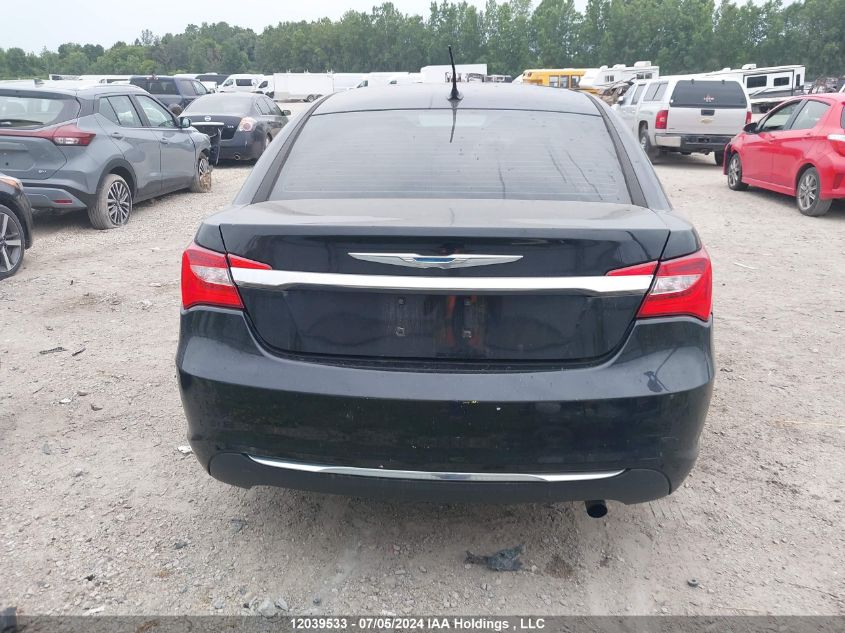 2013 Chrysler 200 Lx VIN: 1C3CCBAB7DN719808 Lot: 12039533