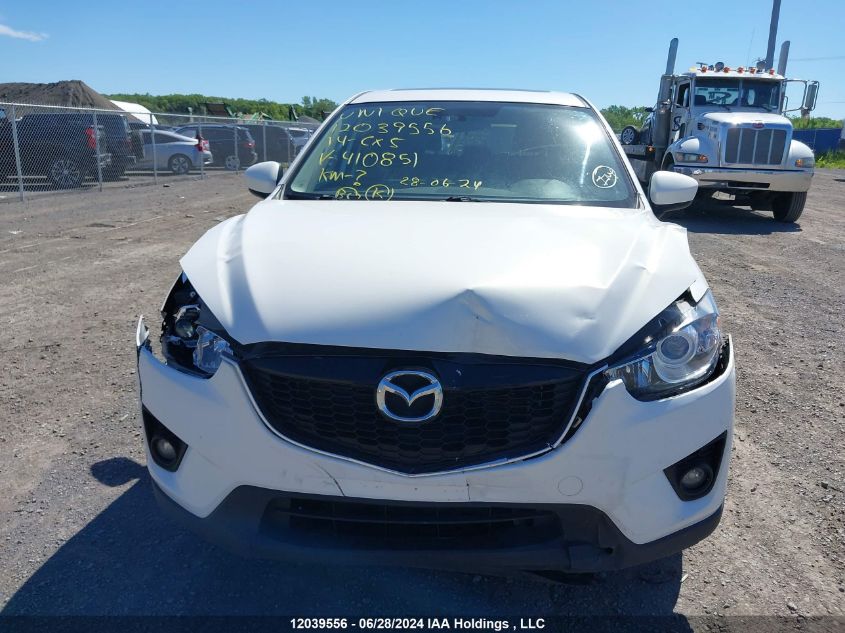 2014 Mazda Cx-5 VIN: JM3KE4CY2E0410851 Lot: 12039556