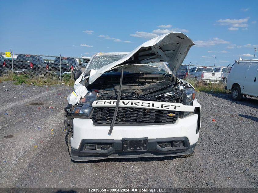2021 Chevrolet Silverado 1500 VIN: 1GCPYBEH7MZ405453 Lot: 12039558